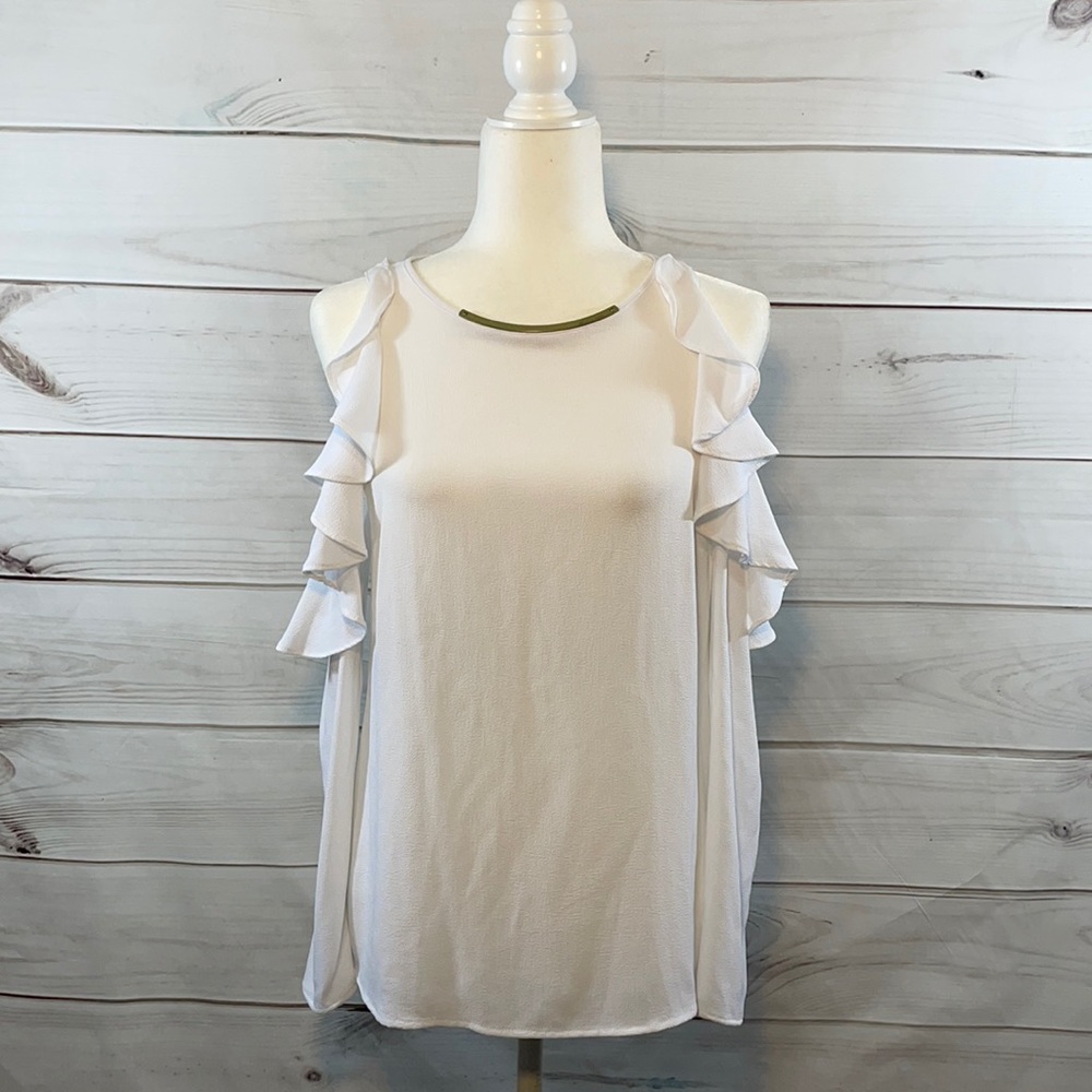 Michael Kors Cold Shoulder Blouse